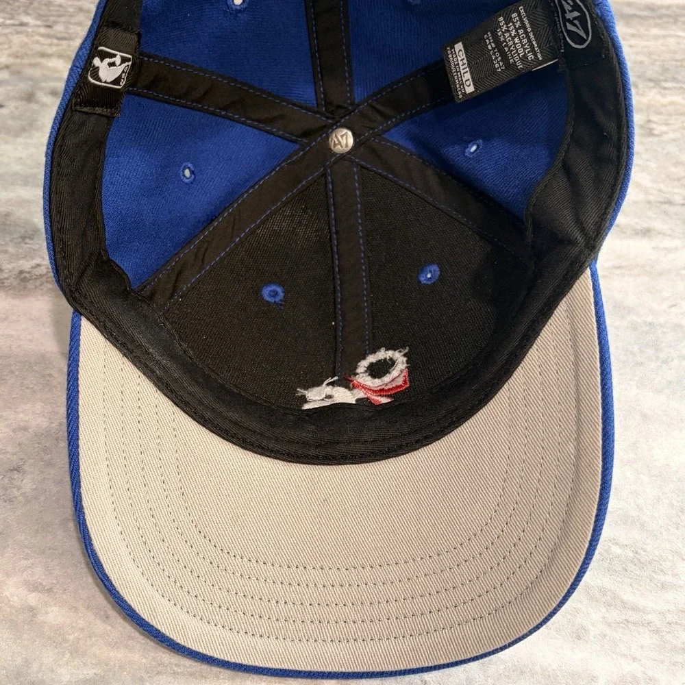 '47 Brand Philadelphia 76ers Baseball Cap Strapback Hat Blue One Size NBA